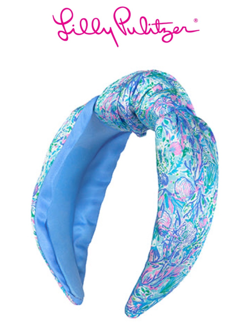 Lilly Pulitzer Wide Knotted Headband - Soleil It On Me